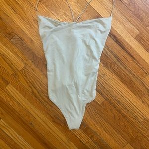 Abercrombie & Fitch Cream Bodysuit
